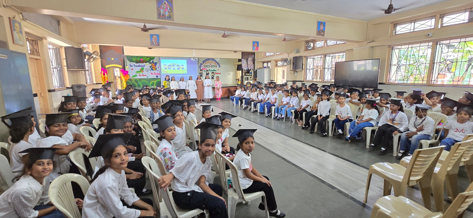 Farewell to the students of Std. IV