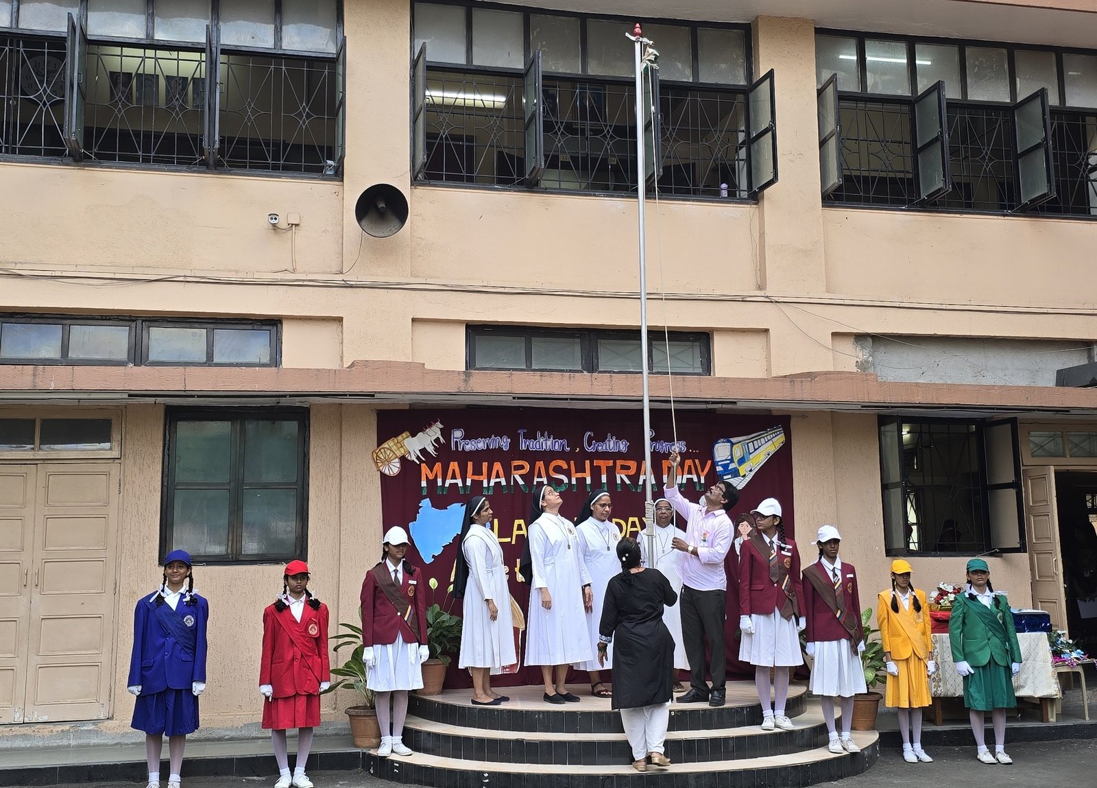 Maharashtra Day Celebration & International Labor Day Celebration